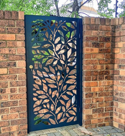 Botanical CNC Panel BOT-04 | Laser Cut DXF File