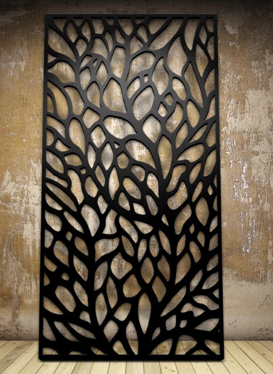 Abstract CNC Panel ABS-08 | Laser Cut DXF File