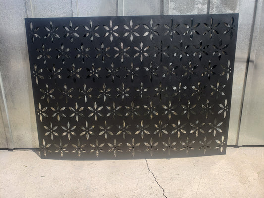 Botanical CNC Panel BOT-07 | Laser Cut DXF File