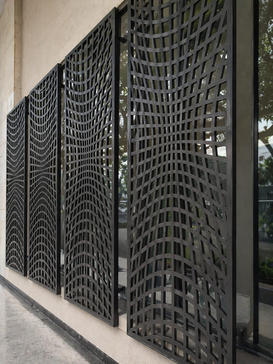 Abstract CNC Panel ABS-34 | Laser Cut DXF File