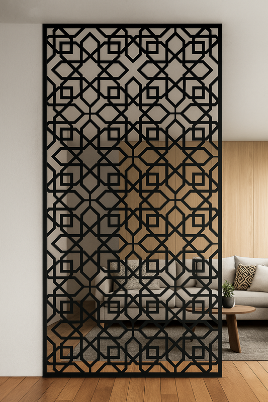 Abstract CNC Panel ABS-10 | Laser Cut DXF File