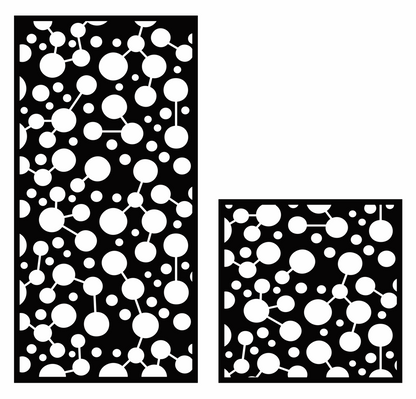 Abstract CNC Panel ABS-11 | Laser Cut DXF File
