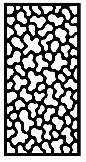 Abstract CNC Panel ABS-41 | Laser Cut DXF File