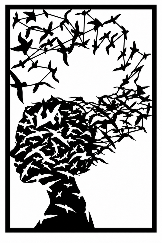 Decorative Metal Wall Art DWF-47 | CNC DXF File