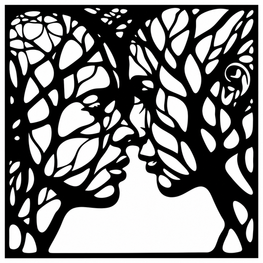 Decorative Metal Wall Art DWF-48 | CNC DXF File